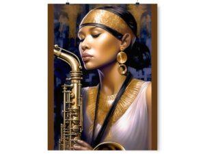 Spotlight Serenade: Josephine Baker's Saxophone Magic