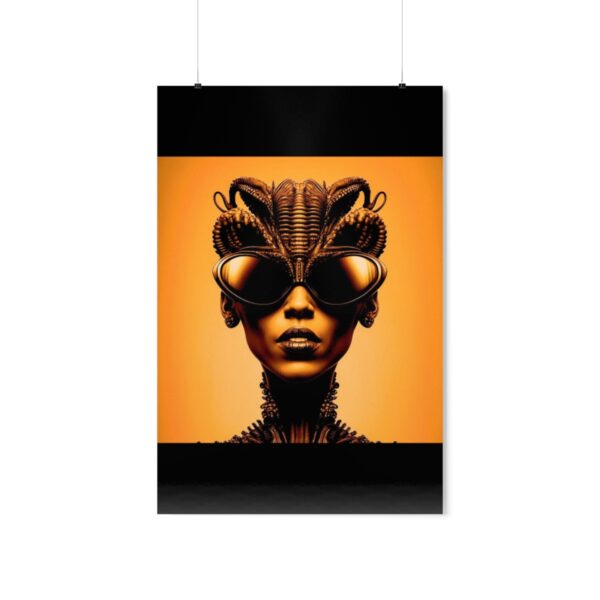 Alien Beauty: A Minimalistic Fashionable Portrait - Image 2