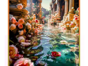Timeless Roses: Alma-Tadema's 1888 Classic in Vivid Detail