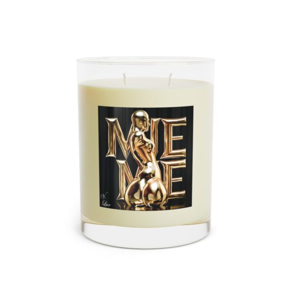 Ego Aurum" – Majesty in Gold Scented Candle - Full Glass, 11oz.