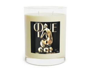 Liquid Luxe: A Golden Contemplation in Every Flame