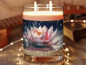Ethereal Droplets: Reflections of the Radiant Lotus