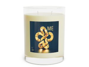 Elegantia Geometrica Scented Candle - Full Glass, 11oz