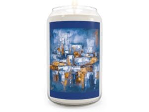 “Gilded Whispers”: A City’s Secrets Unveiled- Scented Candle, 13.75oz