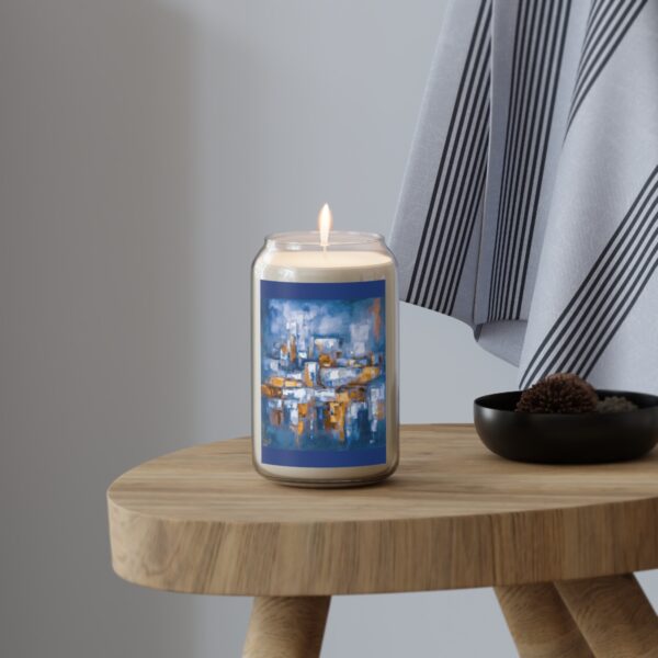 “Gilded Whispers”: A City’s Secrets Unveiled- Scented Candle, 13.75oz - Image 4