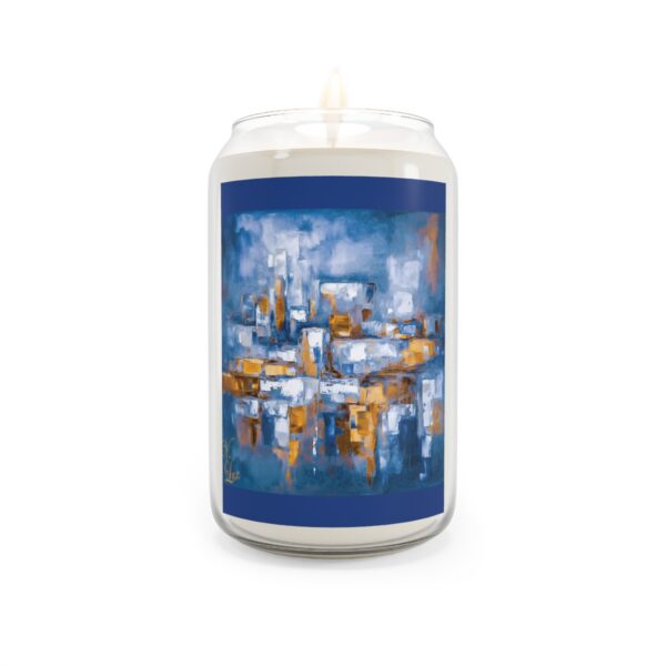 “Gilded Whispers”: A City’s Secrets Unveiled- Scented Candle, 13.75oz