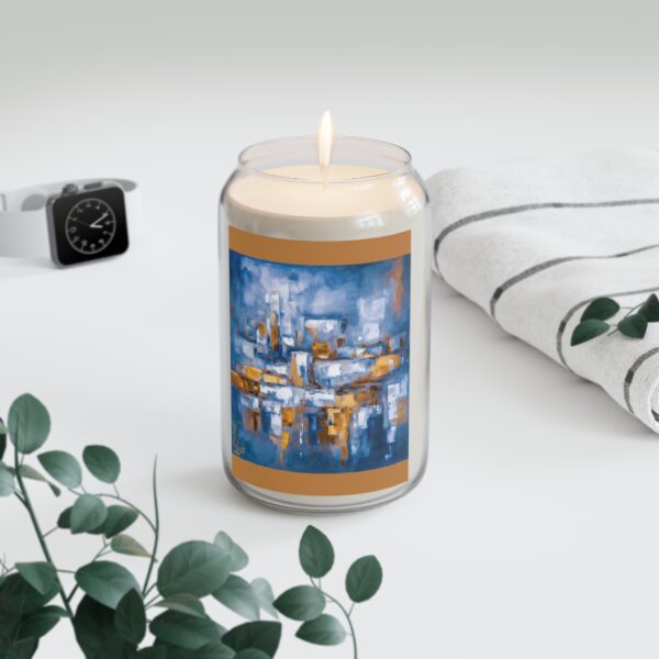 “Gilded Whispers”: A City’s Secrets Unveiled- Scented Candle, 13.75oz - Image 7