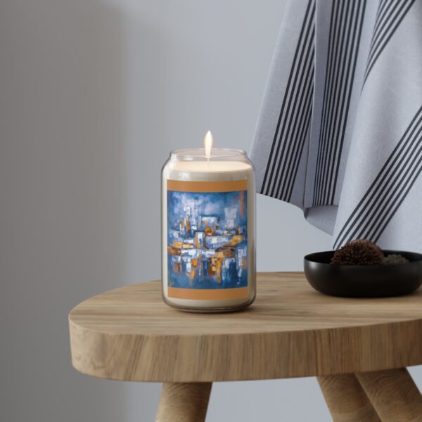 “Gilded Whispers”: A City’s Secrets Unveiled- Scented Candle, 13.75oz - Image 8