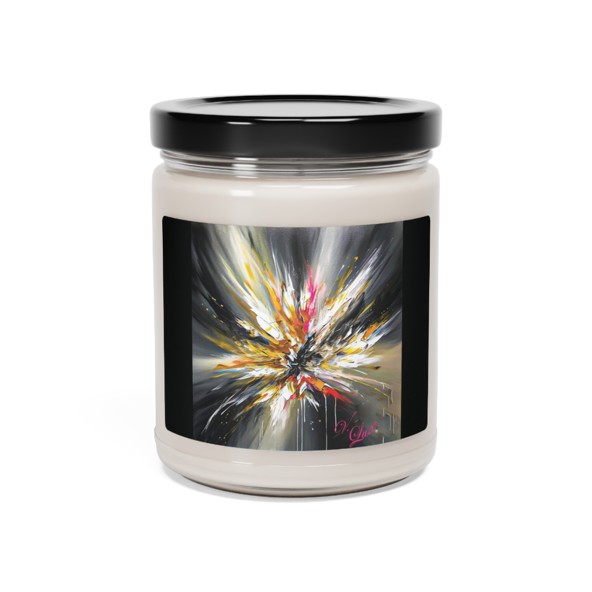 Fuoco d’Arte- Fire of Art  Scented Soy Candle, 9oz