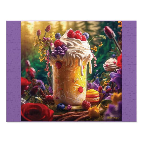 Sugar Serenade: An Enchanted Feast of Forest Treasures Jigsaw Puzzle 1 (30, 110, 252, 500,1000-Piece) - Image 4