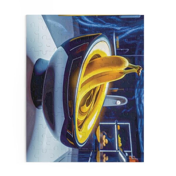 Quantum Plunge: The Banana Peel’s Odyssey in the Black Hole Bowl (120, 252, 500-pieces) - Image 2