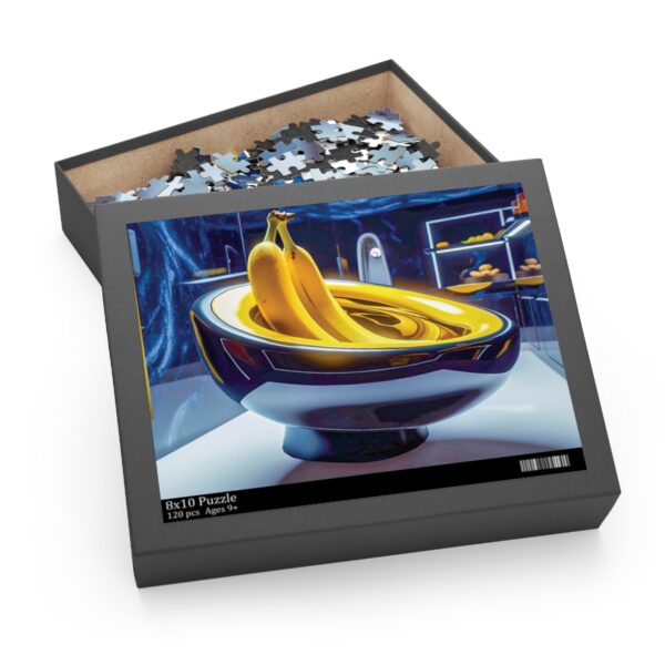 Quantum Plunge: The Banana Peel’s Odyssey in the Black Hole Bowl (120, 252, 500-pieces) - Image 3