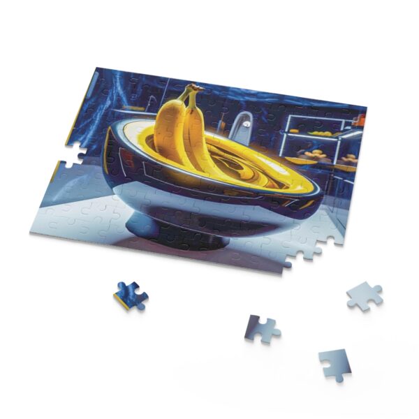 Quantum Plunge: The Banana Peel’s Odyssey in the Black Hole Bowl (120, 252, 500-pieces) - Image 4