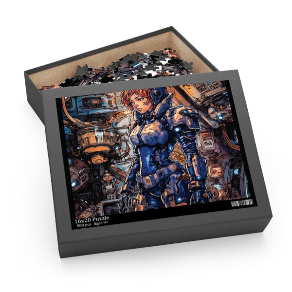 Enigma of Steel: Unveil the Hero Within Puzzle Collection (120, 252, 500-Piece) - Image 3