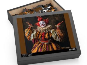 The Harlequin's Haute Couture: A Tapestry of Jest (120, 252, 500-Piece)
