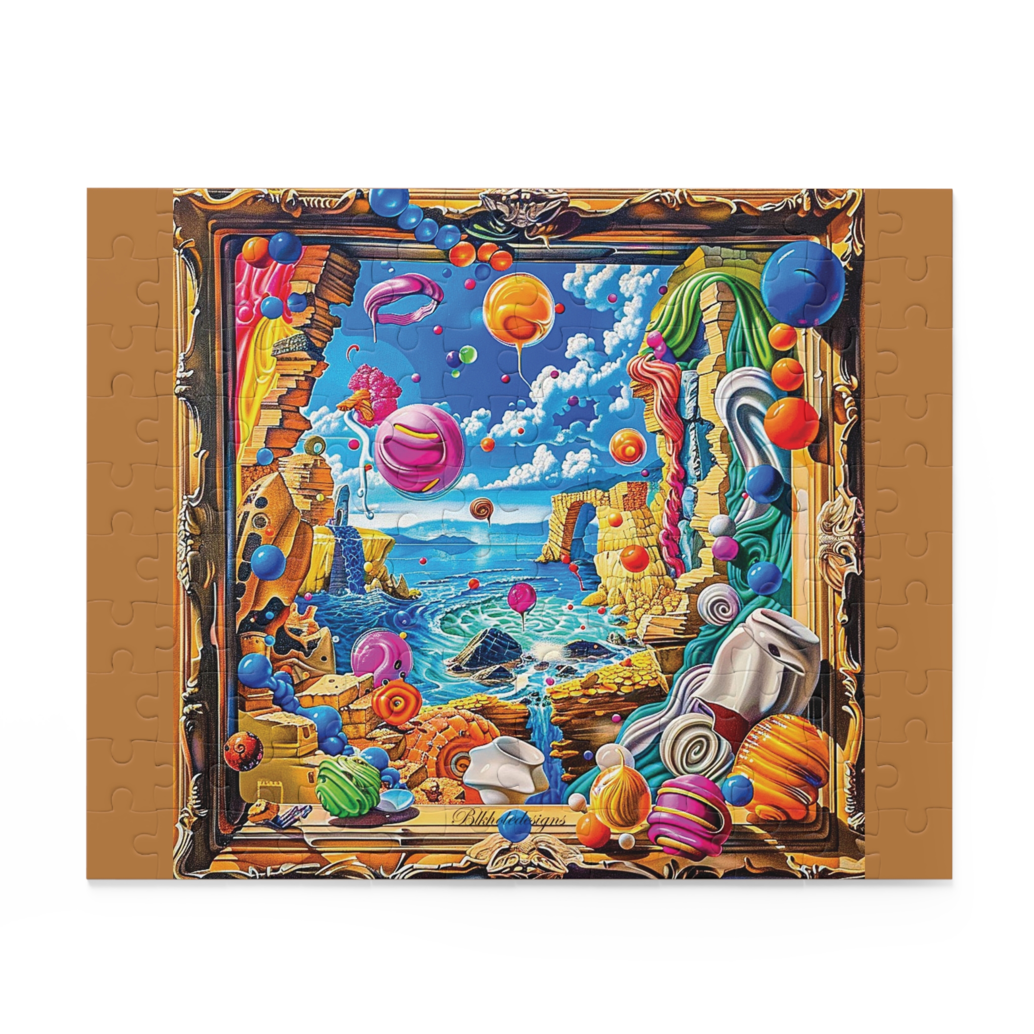 Elysian Seascape: A Color Symphony (120, 252, 500 pcs)