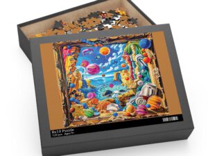 Elysian Seascape: A Color Symphony (120, 252, 500 pcs)