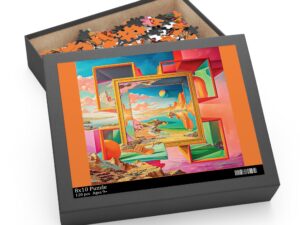 Beyond the Easel: A Surreal Symphony in Tessellation (120, 252, 500-Piece)