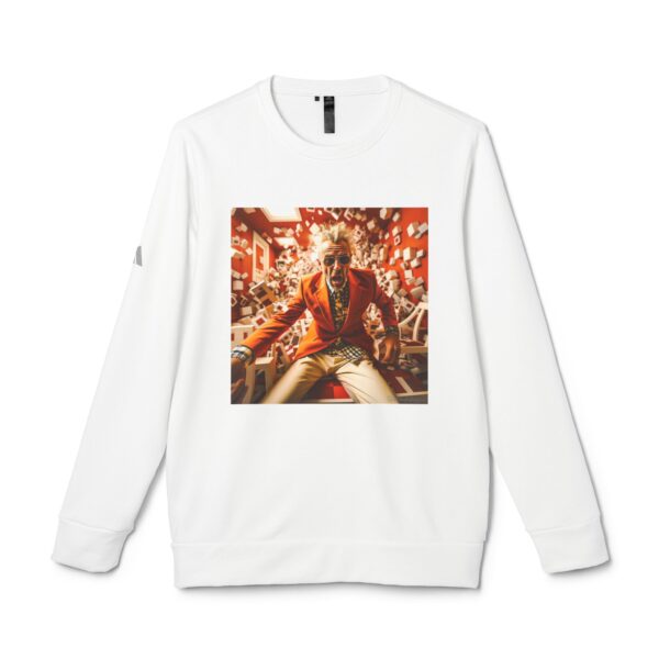 adidas® Unisex Fleece Crewneck Sweatshirt
